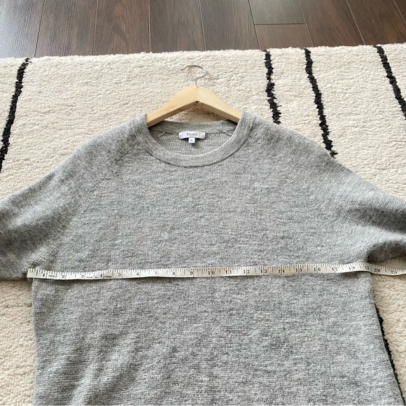 Reiss Hamlet Crew Neck Jumper, Grey - Picture 10 of 10
